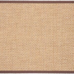 Khaki Woven Meditation Cushion with Bamboo Surface, Floor Sitting Cushion for Tatami, Window Seat, and Chair, 15.74 X 11.81 X 0.19 Inch, Handcraftt with Sponge Padding and Anti-Slip Design